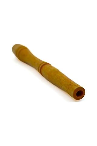 El Yapımı Slim Ahşap Ağızlık 5 Mm - Sarı
