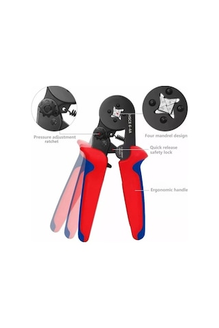 Novahub Kablo Sıkma Aleti Seti 1250 Adet Ferrül + Kerpeten 0.25-10mm² Awg23-7