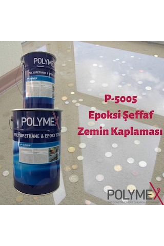 Polymex 5005 Uv DayanıMLı Solventsiz Ultra Şeffaf Epoksi 20 Xx