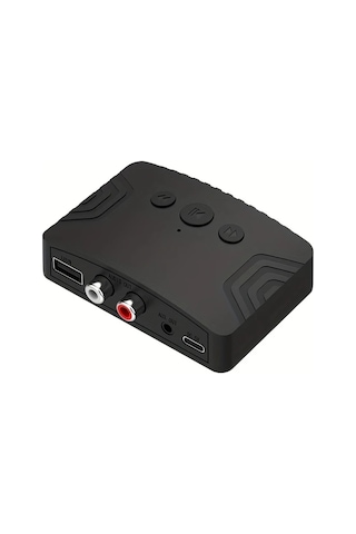 Xuweiwei 1 Adet Bt Alıcısı Kablosuz Alıcı 5.3 Stereo Ses Yükseltici Kablosuz Kayıpsız Adaptör Nfc Yüksek Sadakat