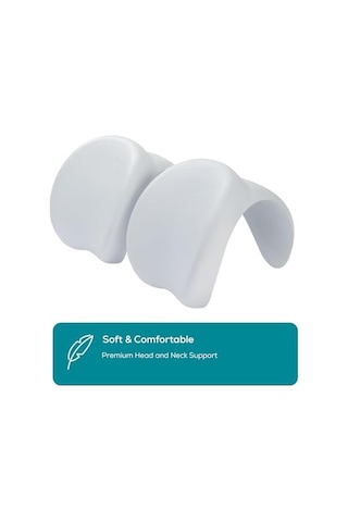Lay-z-spa Boyun Yastığı Seti 25 X 19,5 X 17,5 Cm Şişirilebilir Jakuziler, Baş Ve Boyun Destek Aksesuarları İçin Yastıklı Spa Kafalıkları 000 Açık Krem