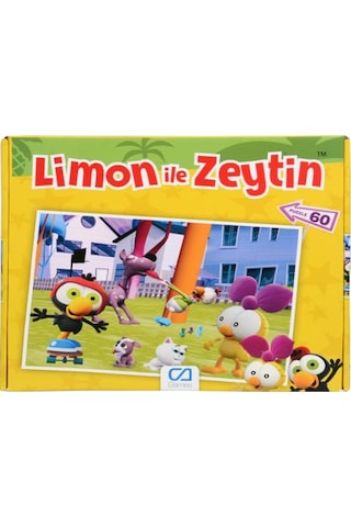 Limon Ile Zeytin 60 Parça Puzzle (Ca Games)