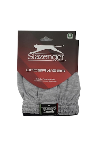 Slazenger HE Erkek Gri Boxer