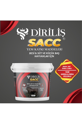 Diriliş Sacc Saff Canlı Maya 10 Kg Yem Katkı Maddeleri