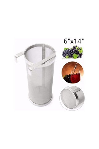 Homyl 300 Mikron Mesh Hop Filtre Süzgeci 304 Paslanmaz 6x14-inç