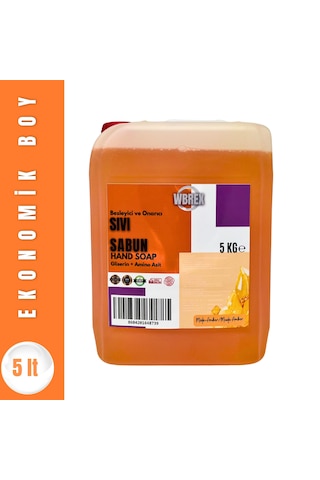 Wbrex Misk Amber Sıvı Sabun 5 L