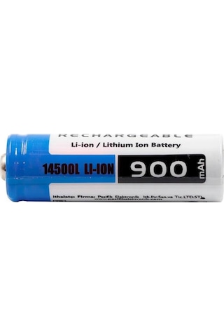 Orion 14500 3.7v 900 Mah Şarjlı Li-ıon Pil Başlı