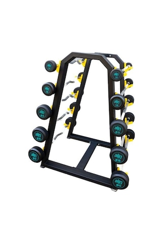 Alin Sport 25 Kg Kauçuk Kaplı Profesyonel Olimpik Z Barbell