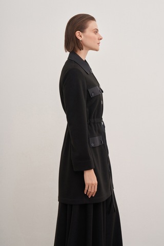 Aker 24aw18179111 Küçük Beden Kap Siyah