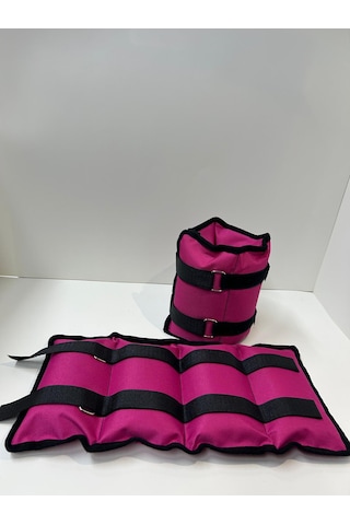 Me&ra Sport 2 Kg X 2 Adet El Ayak Bilek Ağırlık Seti Kum Ağırlık Torbası Pembe