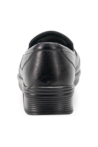 Forelli 48001-g Terte Siyah Kadın Hakiki Deri Ayakkabı Siyah