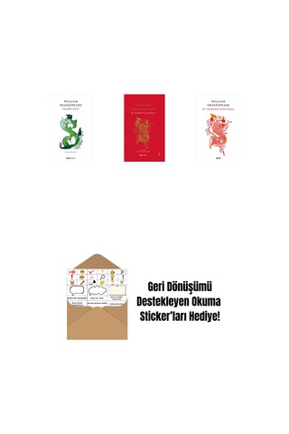 Venedik Taciri + Bir Yazdönümü Gecesi Rüyası Ciltli + Bir Yazdönümü Gecesi Rüyası + Okuma Sticker'ları