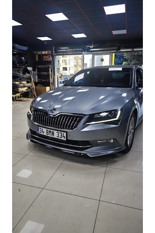 Skoda Süper B Makyajlı Kasa Abt Ön Tampon Eki Plastik Boyasız
