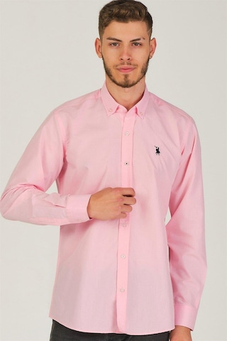 G925 Dewberry Erkek Gömlek-pembe Pembe