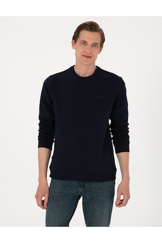 Pierre Cardin Erkek Lacivert Sweatshirt 50315021-vr033 Lacivert