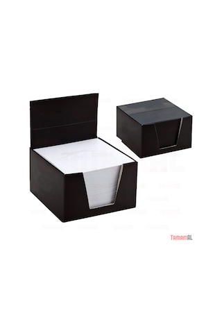 Küp Bloknot 500 Yaprak 85X85 Mm Kare1.Hamur Beyaz Kağıt Kutusunda