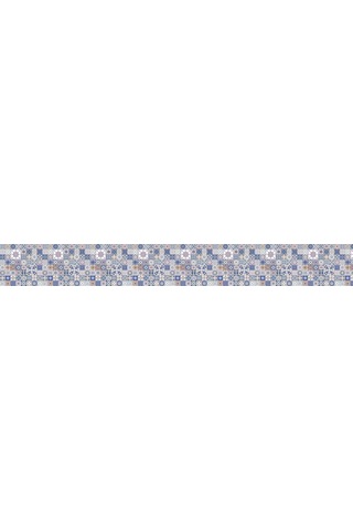 Mutfak Tezgah Arası Folyo Fayans Kaplama Folyosu İspanyol Seramik Desen 60x100 Cm