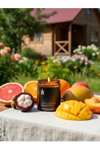 Banka Home Parfümlü Mum "greyfurt Ve Mangosten" 120 Ml 103548099 Siyah