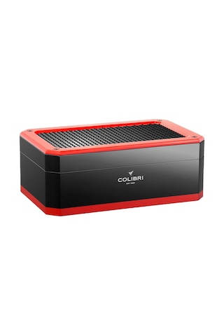 Colibri Rally Humidor Puro Kutusu Piano Siyah/kırmızı 120's