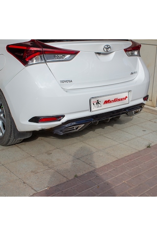 Toyota Auris Arka Difrizör 2016Ve Sonrası Uyumlu Aracınızın Rengi