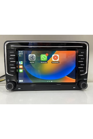 Volkswagen Universal Caddy Jetta Passat Seat Skoda Multimedya 8 Ram 128gb Hafiza Fanlı 7"
