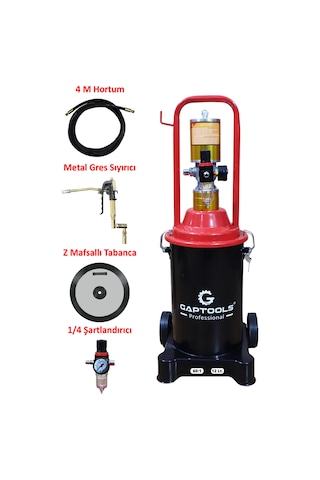 Gap Tools GP12A2I Havalı Gres Pompası 12 L