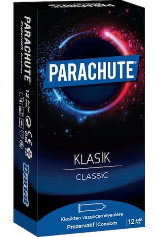 Parachute Klasik Prezervatif 12’li Parachute Klasik Prezervatif 12’li