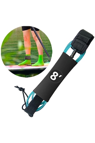 Suntek Sörf Tahtası Tasma Kürek Aksesuarları Tpu 8ft-mavi