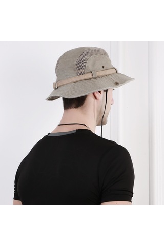 Unisex Güneşten Koruyucu Şapka, Nefes Alabilen Kumaş, Hızlı Kuruma Özelliği, Rahat Ve Hafif Tasarım Yeşil