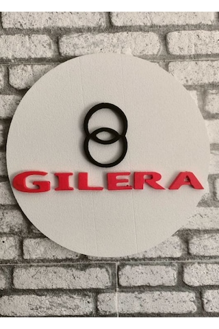 Gılera Logo 50x50 Gılera Logosu Gılera Marka Logosu 3d Gılera Logo Strafor Logo