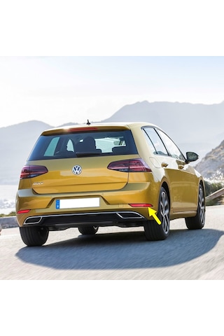 VW Golf 7.5 17-20 Arka Tampon Sağ Reflektörü Kedi Gözü 5G0945106C