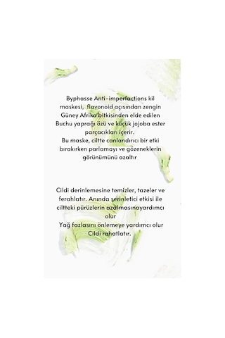 Byphasse Akneye Eğilimli Gözenekli Ciltler İçin Arındırıcı Kil Maskesi 150 ML