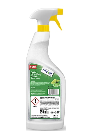 Doğal Banyo Tuvalet Kir Ve Kireç Çözücü Lime Kokulu 750 Ml