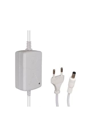 Weko Tottolet 1200 12 Volt - 3.2 Amper 5.5 2.5 Uçlu Yerli Üretim Plastik Kasa Beyaz Masaüstü Adaptör