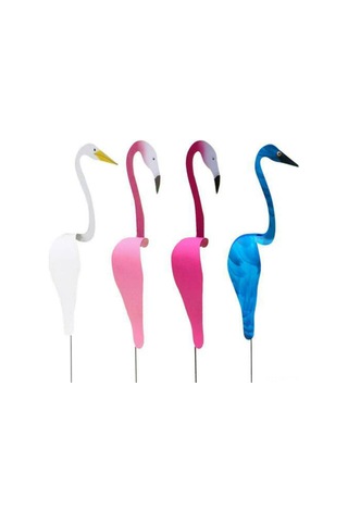 Wezone Beyaz Pvc Malzemeden Yapılmış Bahçe Dekorasyonu Ve Parti Aksesuarı - 8 Renk Seçeneği