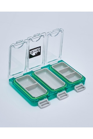 Fubelo Fubox Spare Sızdırmaz Klips-iğne-halka Saklama Kutusu Yeşil