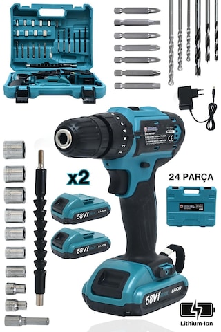 Mur-Cell MUR-9022 12V Şarjlı Matkap