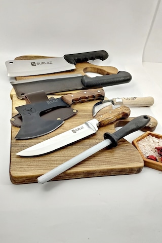 Prolaz Profesyonel Ağır Kasap Bıçak Seti