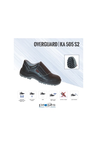 Overguard Ka 505 S2 İş Güvenliği Ayakkabısı