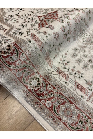 Tuğra İpek Seccade Halı %100 Bambu Doğal İplik 80x125 Cm