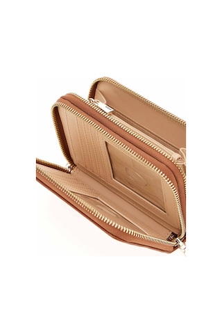 Guess Kadın Amorette Lg Medium Fermuarlı Cüzdan - Kahverengi Kahverengi