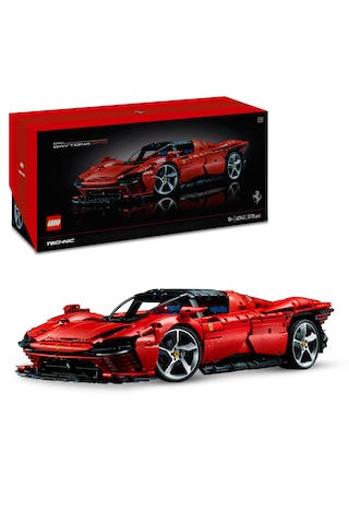 LEGO® Technic Ferrari Daytona SP3 42143 - Yetişkinler için bir Süper Araba Modeli Yapım ve Sergileme Seti (3778 Parça)