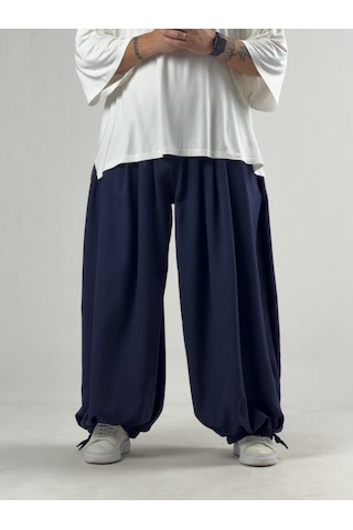 Cocopelli Süper Oversize Lacivert Erkek Jogger Pantolon Coc3232