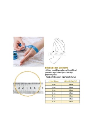 Ferizz 22 Ayar Altın Kaplama Simli Bilezik 15Mm Kalınlık Altın