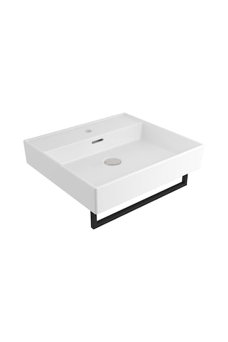 Bocchi Milano 1644-001-0126 Tezgahüstü Lavabo Parlak Beyaz 50 CM