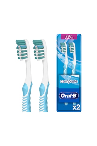 Oral-B Diş Fırçası Complete Ekstra Uzun Kıllar 40 Orta 1+1
