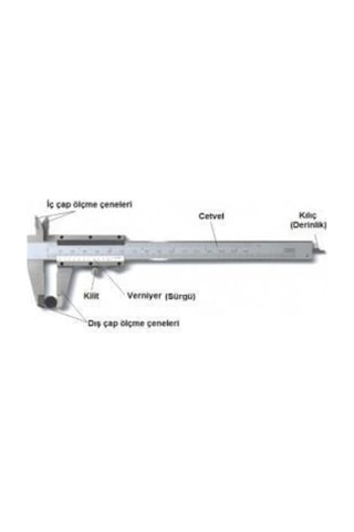Moonshop Mekanik Kumpas 150 Mm Metal Kasa 150mm 0,05mm