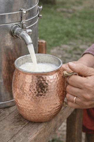 530 Ml. El Yapımı Bakır Ayran Kupası - Moskova Mule Bardak Bakır