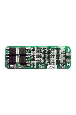 3s 20a Bms 18650 Lityum Batarya Şarj Koruma Devre - 12.6v