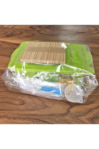 Springsun 12'li Silikon Dondurma Kalıbı - Pratik Ev Kullanımı İçin Dayanıklı Buz Küpü Seti Çok Renkli